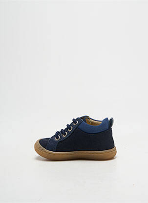 Bottillons fermeture lacets bout rond bleu BELLAMY garçon