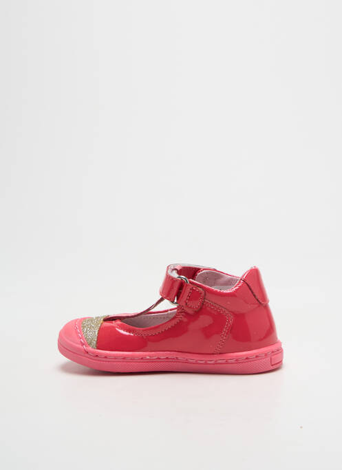Bottillons fermeture scratch bout rond rose FRANCO ROMAGNOLI fille