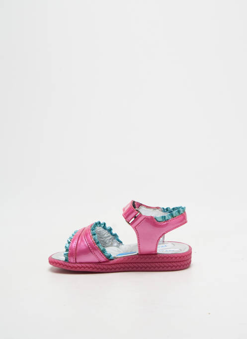 Sandales/Nu pieds rose POM D'API fille