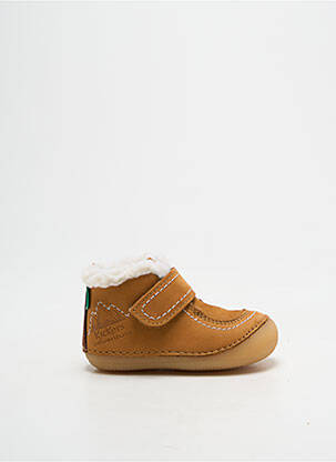 Bottillons marron KICKERS garçon