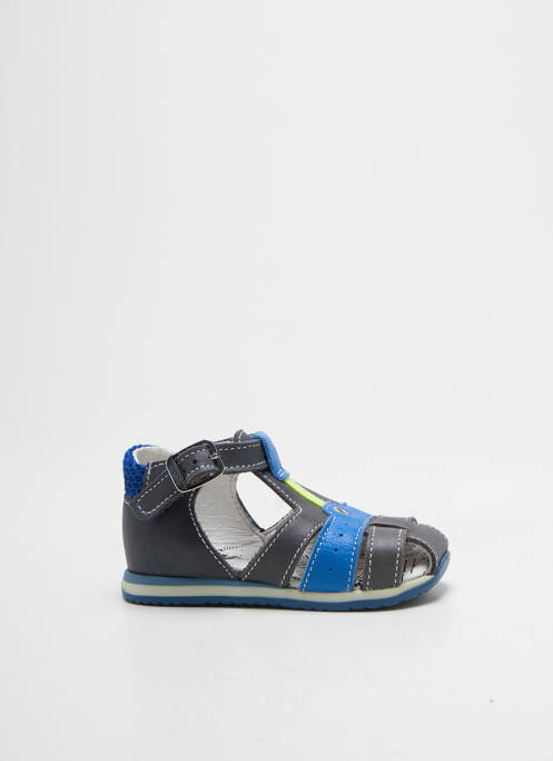 Sandales/nu pieds fermeture boucle(s) bout rond bleu BOPY garcon