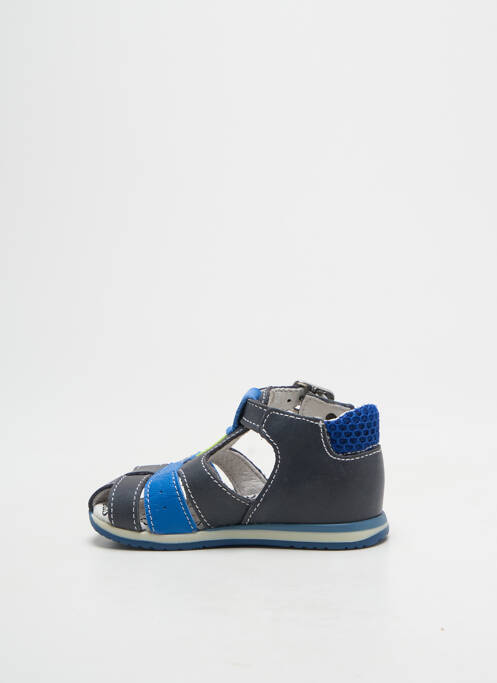 Sandales/nu pieds fermeture boucle(s) bout rond bleu BOPY garcon