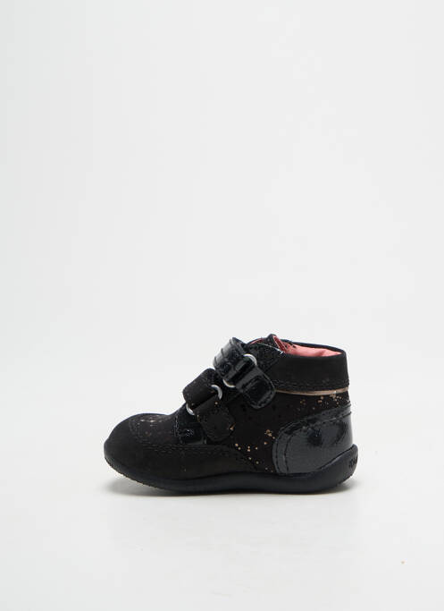 Bottillons noir KICKERS fille