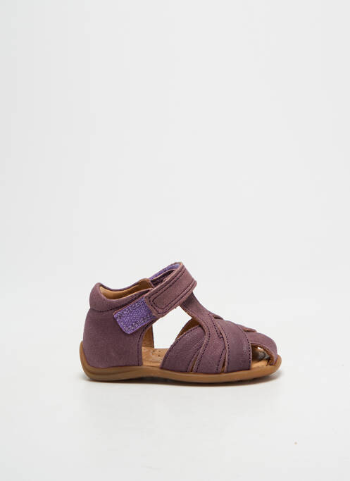 Sandales/Nu pieds violet BISGAARD enfant