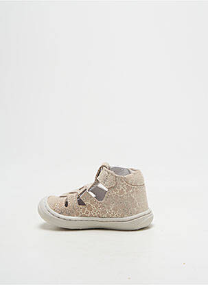 Bottillons fermeture boucle(s) bout rond beige BELLAMY fille