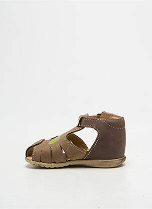 Sandales/nu pieds bout rond bout rond marron BOPY garçon