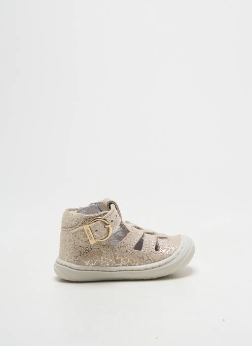 Bottillons fermeture boucle(s) bout rond beige BELLAMY fille