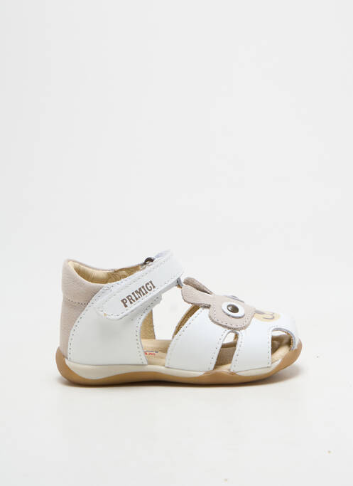 Sandales/nu pieds bout rond bout rond blanc PRIMIGI garcon