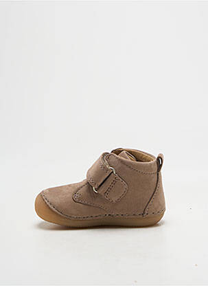 Bottillons plateforme plateforme beige KICKERS garçon