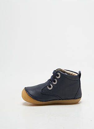 Bottillons plateforme plateforme bleu KICKERS garçon