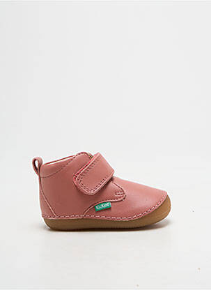 Bottillons rose KICKERS fille