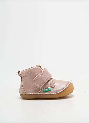 Bottillons rose KICKERS fille