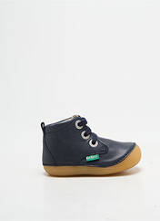 Bottillons bleu KICKERS garçon seconde vue