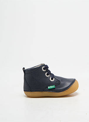 Bottillons bleu KICKERS garçon