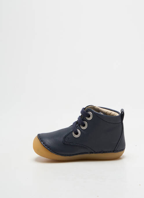 Bottillons plateforme plateforme bleu KICKERS garcon