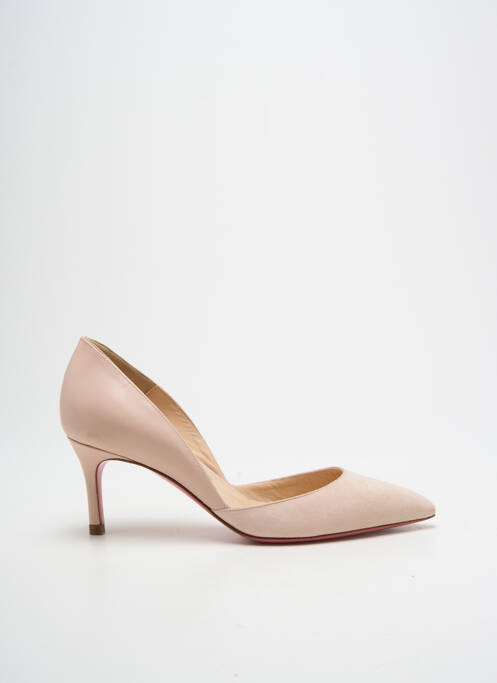 Escarpins rose LUCIANO PADOVAN femme