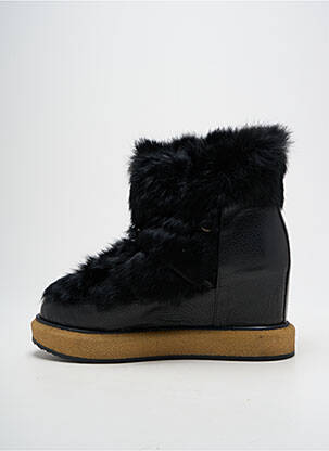 Bottines/boots matière lisse talon de 7 à 9cm noir PALOMA BARCELO femme