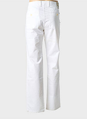 Pantalon chino stretch taille normale blanc PIONEER homme