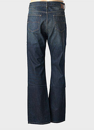 Jeans coupe droite fermeture zippée sous rabat boutonné taille normale bleu CHEFDEVILLE homme