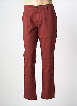 Pantalon chino stretch taille normale rouge IMPAQT homme
