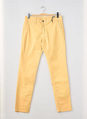 Pantalon chino stretch taille normale jaune IMPAQT homme
