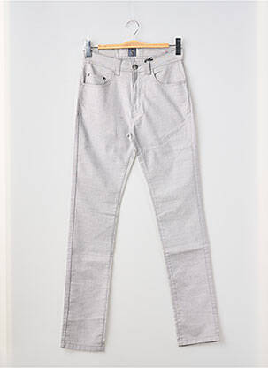 Pantalon chino stretch taille normale gris IMPAQT homme