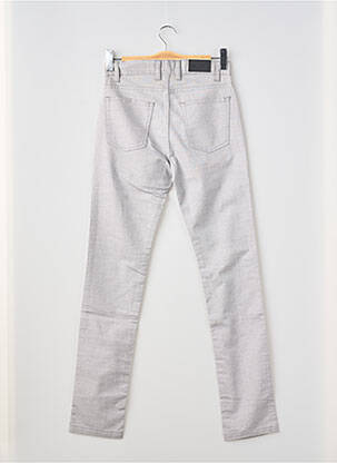 Pantalon chino stretch taille normale gris IMPAQT homme