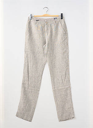 Pantalon droit coupe droite beige IMPAQT homme