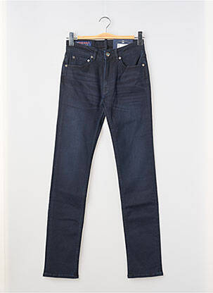 Jeans coupe slim stretch taille normale bleu SERGE BLANCO homme