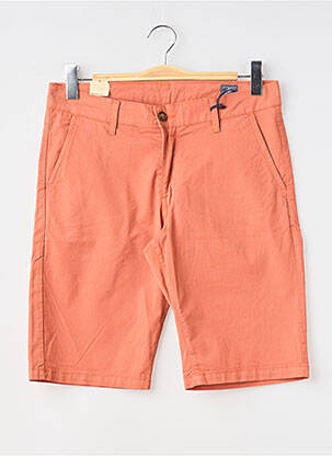 Bermuda stretch taille normale orange IMPAQT homme