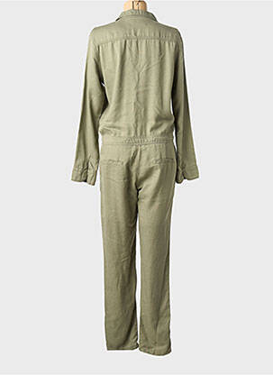 Combi-pantalon col v manches longues vert ATELIER BÔ..M femme