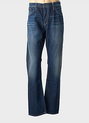 Jeans coupe droite bleu TOMMY HILFIGER homme