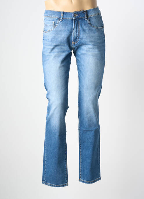 Jeans coupe slim stretch taille normale bleu PIONEER homme