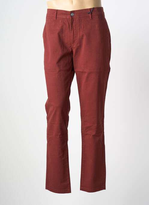 Pantalon chino stretch taille normale rouge IMPAQT homme