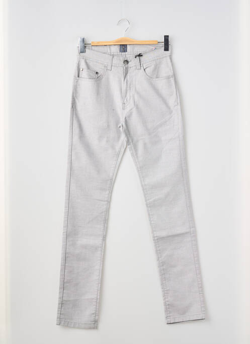Pantalon chino stretch taille normale gris IMPAQT homme