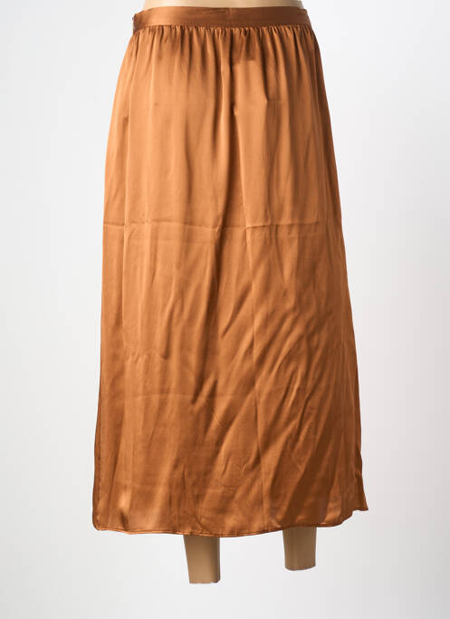 Jupe longue marron TRIANA BY C femme