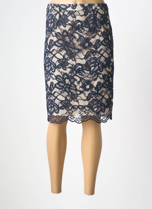 Jupe mi-longue bleu INDI & COLD femme