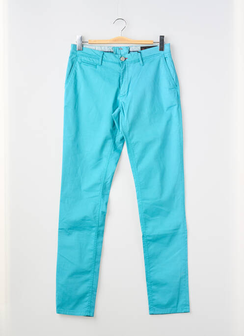 Pantalon chino bleu LA CIBLE ROUGE homme