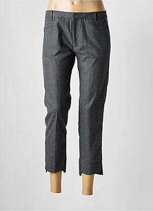 Pantalon 7/8 stretch taille normale gris BÔM femme