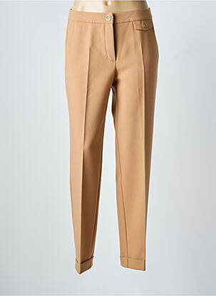 Pantalon droit stretch taille normale marron BETTY BARCLAY femme