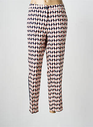 Pantalon chino tissage popeline taille normale bleu BETTY BARCLAY femme