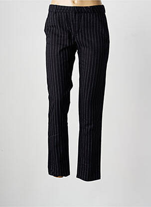 Pantalon chino taille basse taille basse noir BÔ-M femme