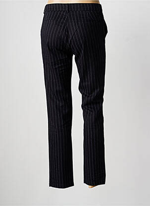 Pantalon chino taille basse taille basse noir BÔ-M femme