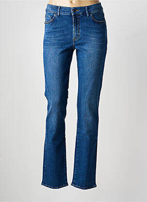 Jeans coupe slim stretch bleu PIONEER femme