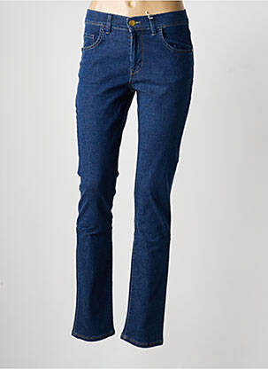 Jeans coupe slim stretch taille normale bleu PIONEER femme