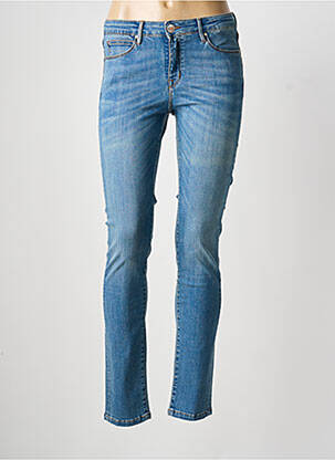Jeans coupe slim stretch taille normale bleu ISLOW femme