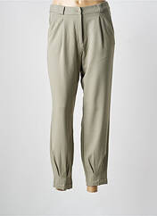 Pantalon droit vert YERSE femme seconde vue