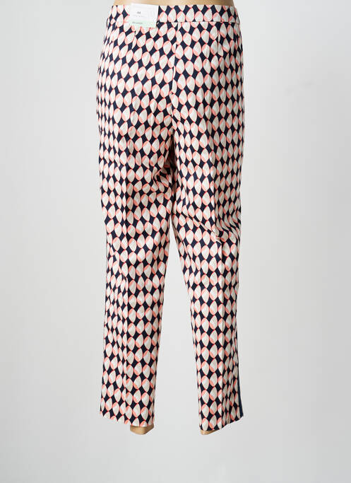 Pantalon chino tissage popeline taille normale bleu BETTY BARCLAY femme