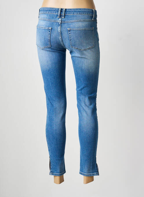 Jeans coupe slim stretch taille normale bleu PABLO femme