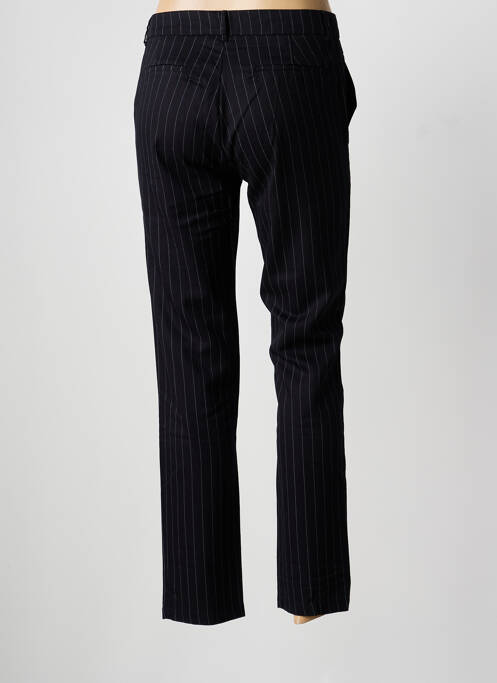 Pantalon chino taille basse taille basse noir BÔ-M femme